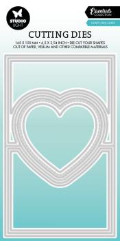 Studio Light - Dies - Heart Card Shape - Stanze