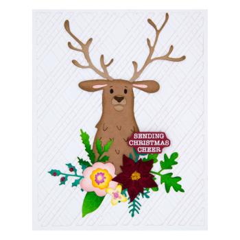 Spellbinders Dies "Floral Stag" Stanzschablonen
