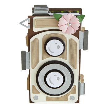 Spellbinders 3D Die "3D Vignette Twin Lens Camera"