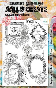 AALL and Create - Stamp - Mirrors & Frames - Stempel A5