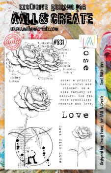 AALL and Create - Stamp - Sent With Love - Stempel A5