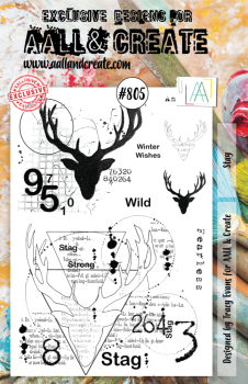 AALL and Create - Stamp - Stag - Stempel A5