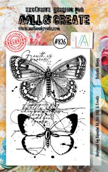 AALL and Create - Stamp - Delicate Wings - Stempel A7