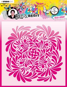 Art By Marlene - Bold & Bright Mask - "  Bold & Bright  " - Stencil - Schablone