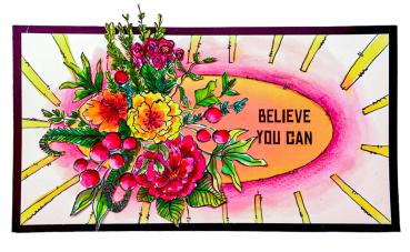 Art By Marlene - Mixed-Up Collection Mask -  Playful Frames  - Stencil - Schablone