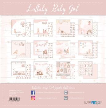 Papers For You - Scrap Paper Pack - Lullaby Baby Girl  - 6x6 Inch 