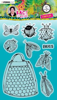 Art By Marlene - Back To Nature Clear Stamp - A Bug's Life - Stempel