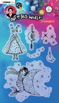 Art By Marlene - Out of This World Clear Stamp - Dreamgirls - Stempel