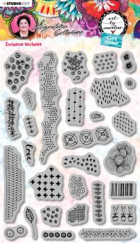 Art By Marlene - Signature Collection Cling Stamp - Exclusive Textures - Stempel