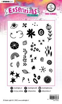Art By Marlene - Essentials Cling Stamp -  Sunset Landscape  - Stempel