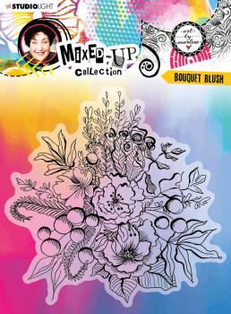 Art By Marlene - Mixed-Up Collection Clear Stamp - Bouquet Blush  - Stempel