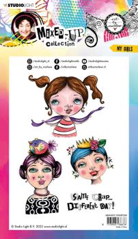 Art By Marlene - Mixed-Up Collection Clear Stamp - My Girls  - Stempel