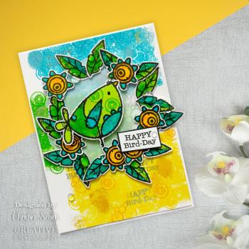 Woodware - Clear Stamps - Garden Dream Catcher  - Stempel 