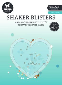 Studio Light - Shaker Blister Heart Shape - Schüttelkarten