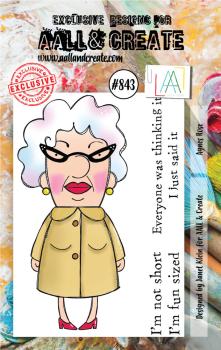 AALL and Create - Stamp - Agnes Rose - Stempel A7