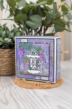 Crafters Companion - Stamp & Dies -Life is Beautiful - Stempel & Stanze 