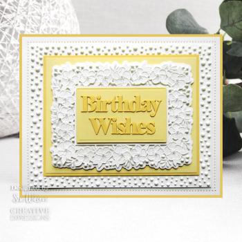 Preview: Creative Expressions - Craft Dies - Frames & Tags Floral Rectangle  - Stanze