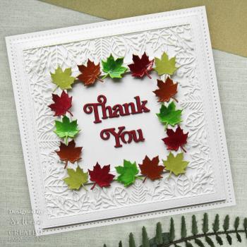 Preview: Creative Expressions - Craft Dies - Frames & Tags Leafy Rectangle  - Stanze