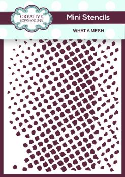 Creative Expressions - Stencil - What A Mesh - Schablone