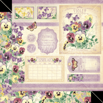 Graphic 45 - "Flower Market " - 8x8" Collection Pack