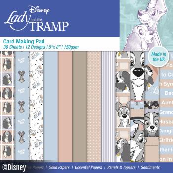 Creative Expressions - Paper Pack Disney 8x8 Inch - Lady & The Tramp