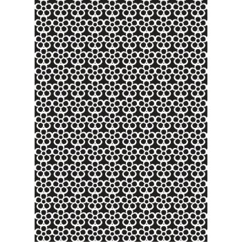 Nellie's Choice - Stencil A5 - "  Flower Pattern " - Schablone