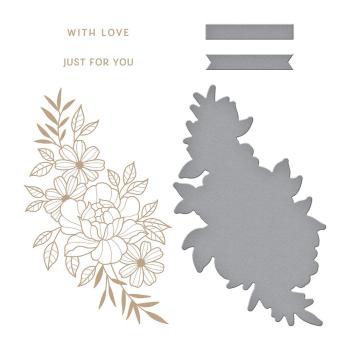 Spellbinders - Hot Foil Plate - Glimmer - Glimmering Just for You 