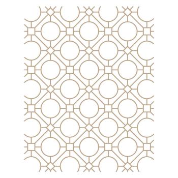 Spellbinders - Hot Foil Plate - "Geometric Optical Background"