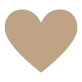 Spellbinders - Hot Foil Plate - "Glimmer Essential Solid Heart"