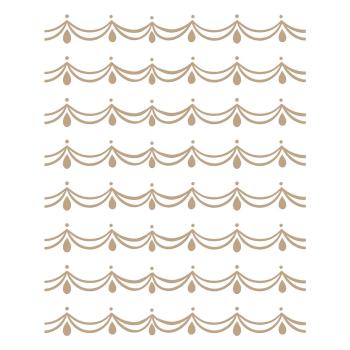 Spellbinders - Hot Foil Plate - "Glimmering Swag "
