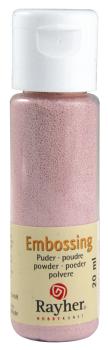 Embossingpulver - Embossingpuder 20 ml rosé