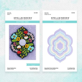 Spellbinders Dies - "Floral Reflection Bundle " - Stanzschablonen