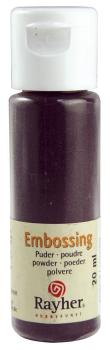 Embossingpulver - Embossingpuder 20 ml brombeere