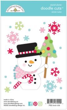 Doodlebug Design - Doodle Cuts - Snow Cute  - Stanzen 