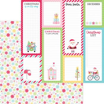 Doodlebug Design "Candy Cane Lane " 12" Paper Pack  - Designpapier 