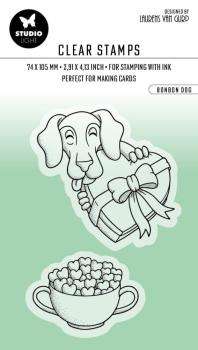 Studio Light - Clear Stamps - "Bonbon Dog " - Stempel 