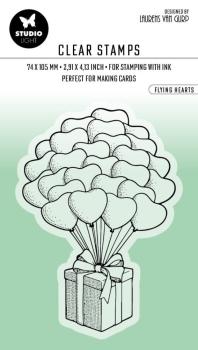 Studio Light - Clear Stamps - "Flying Hearts " - Stempel 