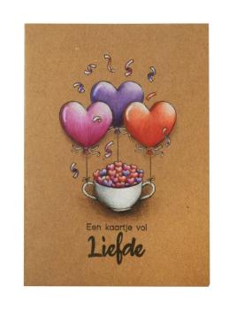 Studio Light - Clear Stamps - "Tea Hearts " - Stempel 