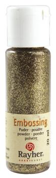 Embossingpulver - Embossingpuder 20 ml brilliant gold