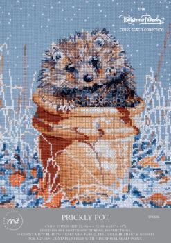 Creative Expressions - My Cross Stitch Kit - Prickly Pot Hedgehog  - Kreuzstich Kit