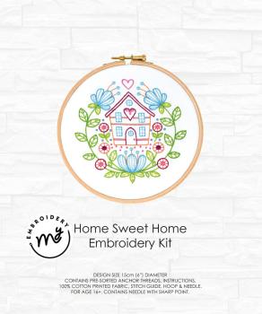 Creative Expressions - My Embroidery Kit  - Home Sweet Home - Stickerei Kit