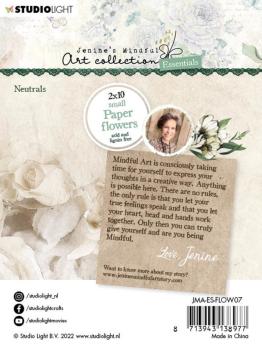 Studio Light - Paper Flowers - Neutrals - Papierblumen