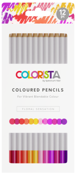 Spectrum Noir - Colorista Coloured Pencil - " Floral Sensation " - Buntsifte