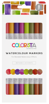 Spectrum Noir - Colorista Watercolour Marker - " Botanic Accents " - Aquarellmarker