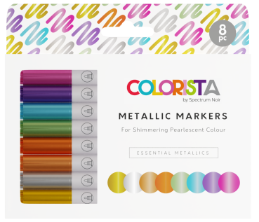 Spectrum Noir - Colorista - Metallic Marker - " Essential Metallics "
