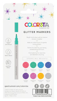 Spectrum Noir - Colorista Glitter Marker - " Sparkling Brights "