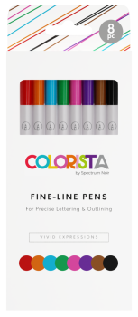 Spectrum Noir - Colorista Fine-Line Pen - " Vivid Expressions " - Feinliner
