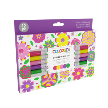 Preview: Spectrum Noir - Colouring Kit - " Feelgood Florals " - Alkoholmarker 