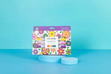Spectrum Noir - Colouring Kit - " Feelgood Florals " - Alkoholmarker 