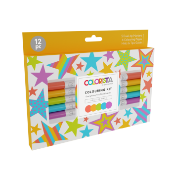Spectrum Noir - Colouring Kit - " Positive Vibes " - Alkoholmarker 